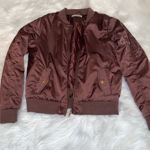 Brown Bomber Jacket